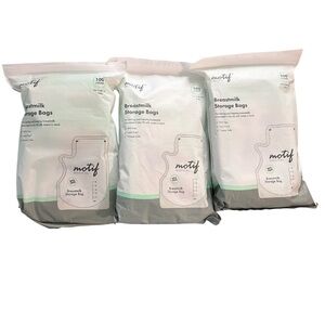 Motif Breastmilk Storage Bags - Gray